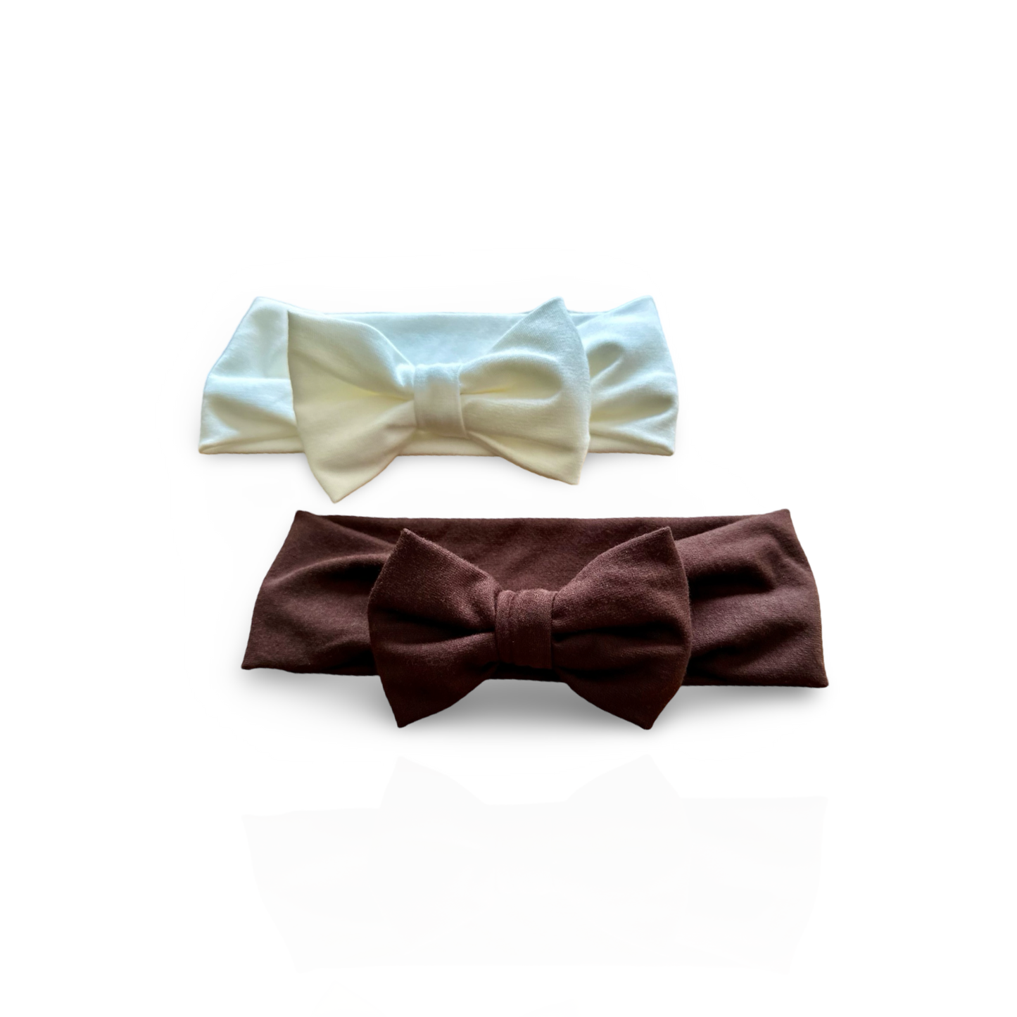 Bamboo Bow Headband | Espresso
