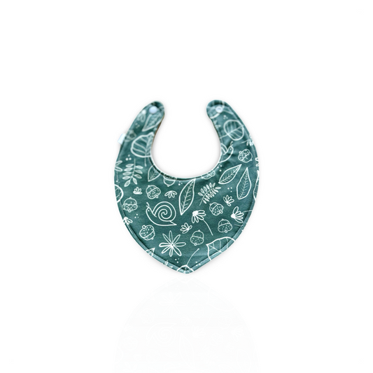 Gio's Baby Bib | Pale Green