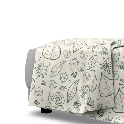 Polartec® Fleece Blankett | Warm White