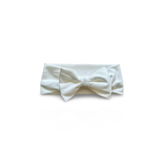 Bamboo Bow Headband | Natural