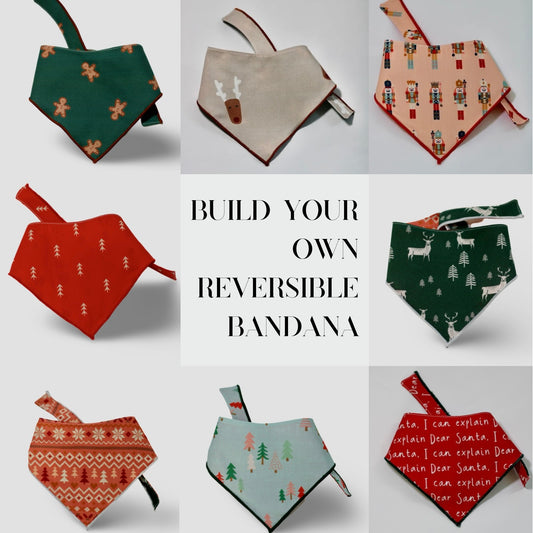 Custom-Built Reversible Bandana | Holidays