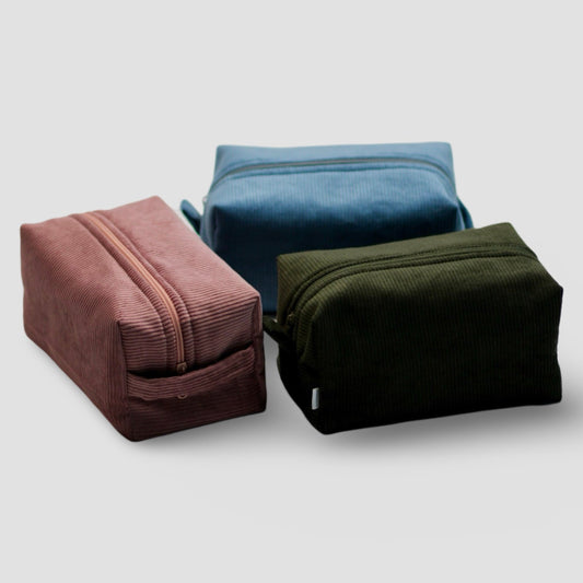 Leidy's Corduroy Toiletry Bag