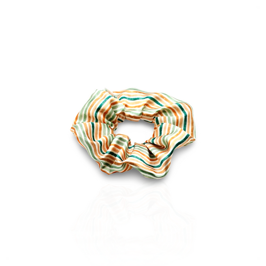 Fall Stripes Scrunchie