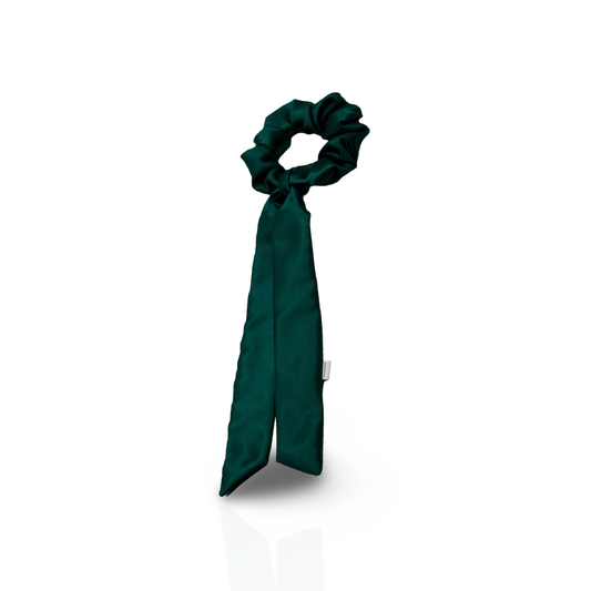 Dark Teal Scrunchie Scarf