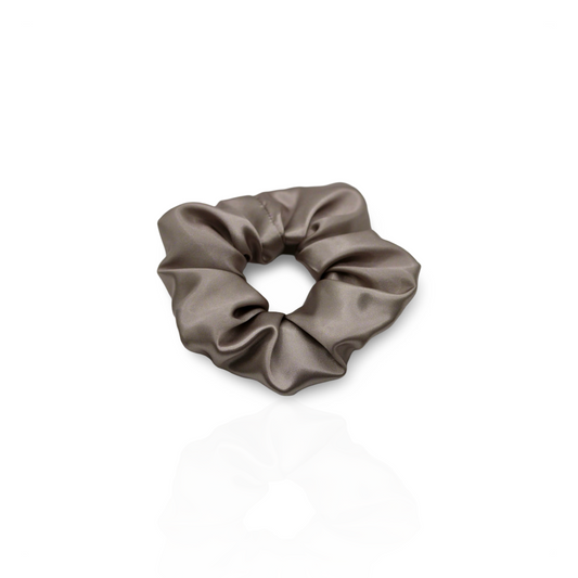 Khaki Brown Scrunchie