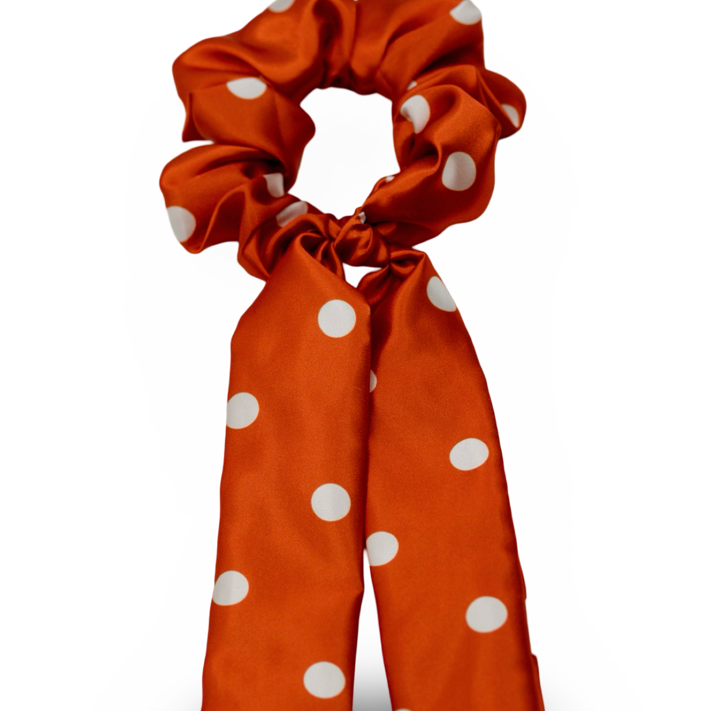 Polka Dotties Scrunchie Scarf