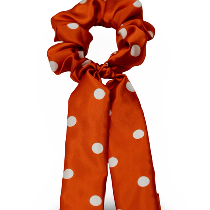 Polka Dotties Scrunchie Scarf